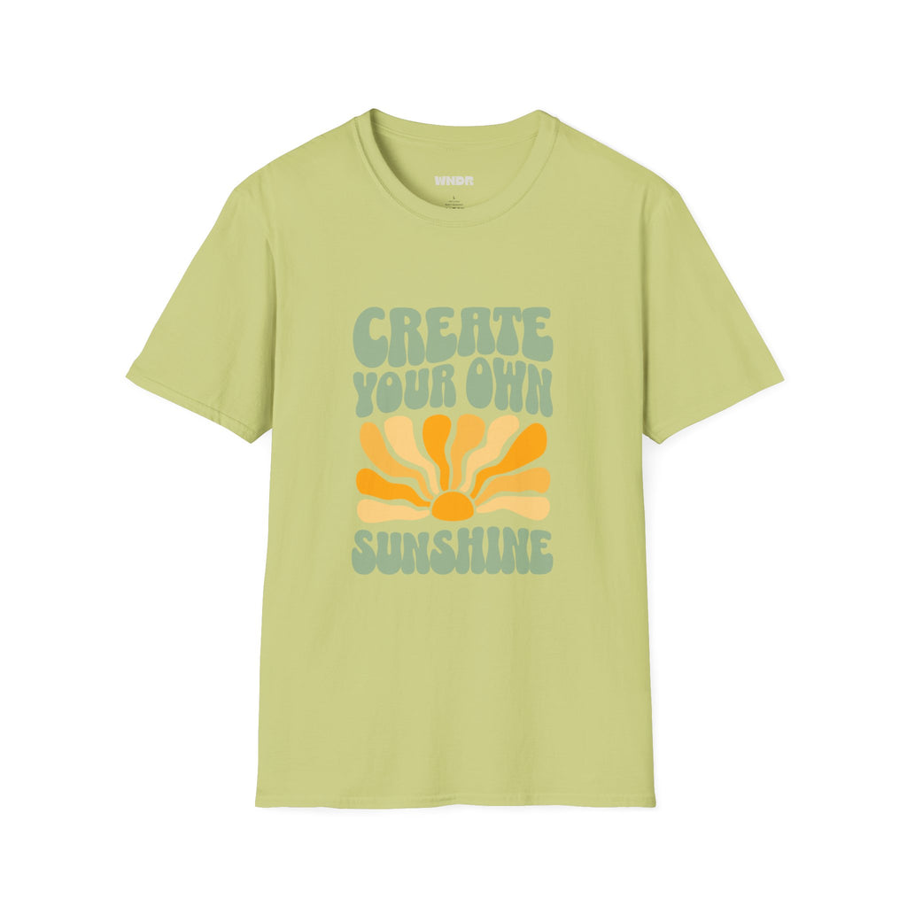 Create Your Own Sunshine T-Shirt | Retro Sun Graphic