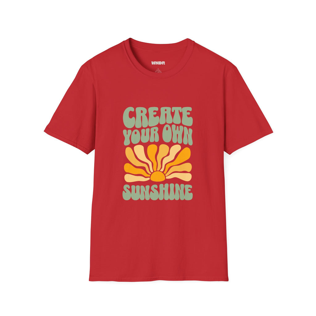 Create Your Own Sunshine T-Shirt | Retro Sun Graphic