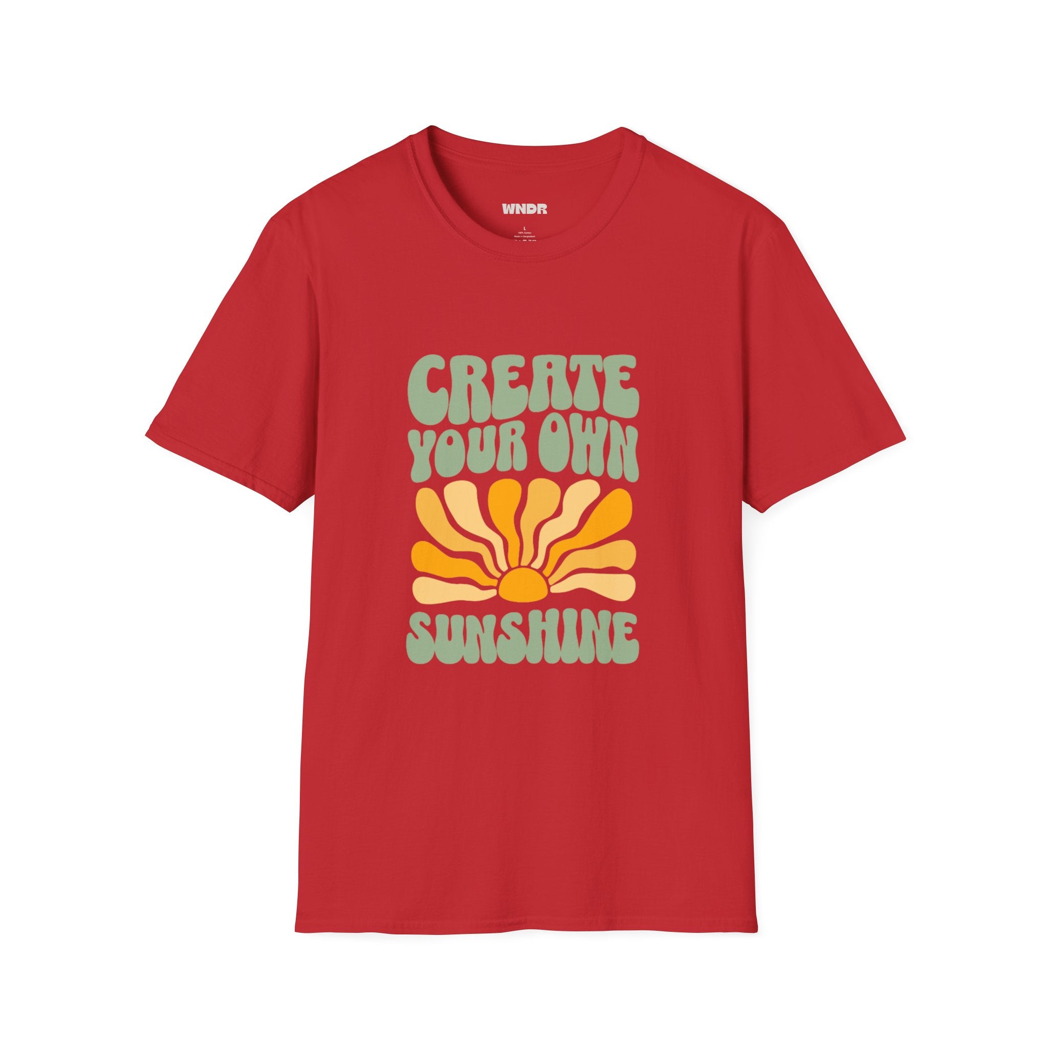 Create Your Own Sunshine T-Shirt | Retro Sun Graphic