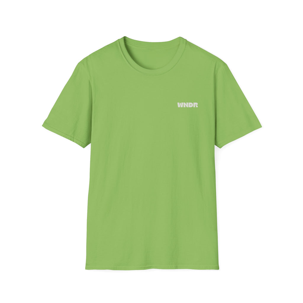 WNDR Logo T-Shirt | Minimal Graphic Tee, Chest Print