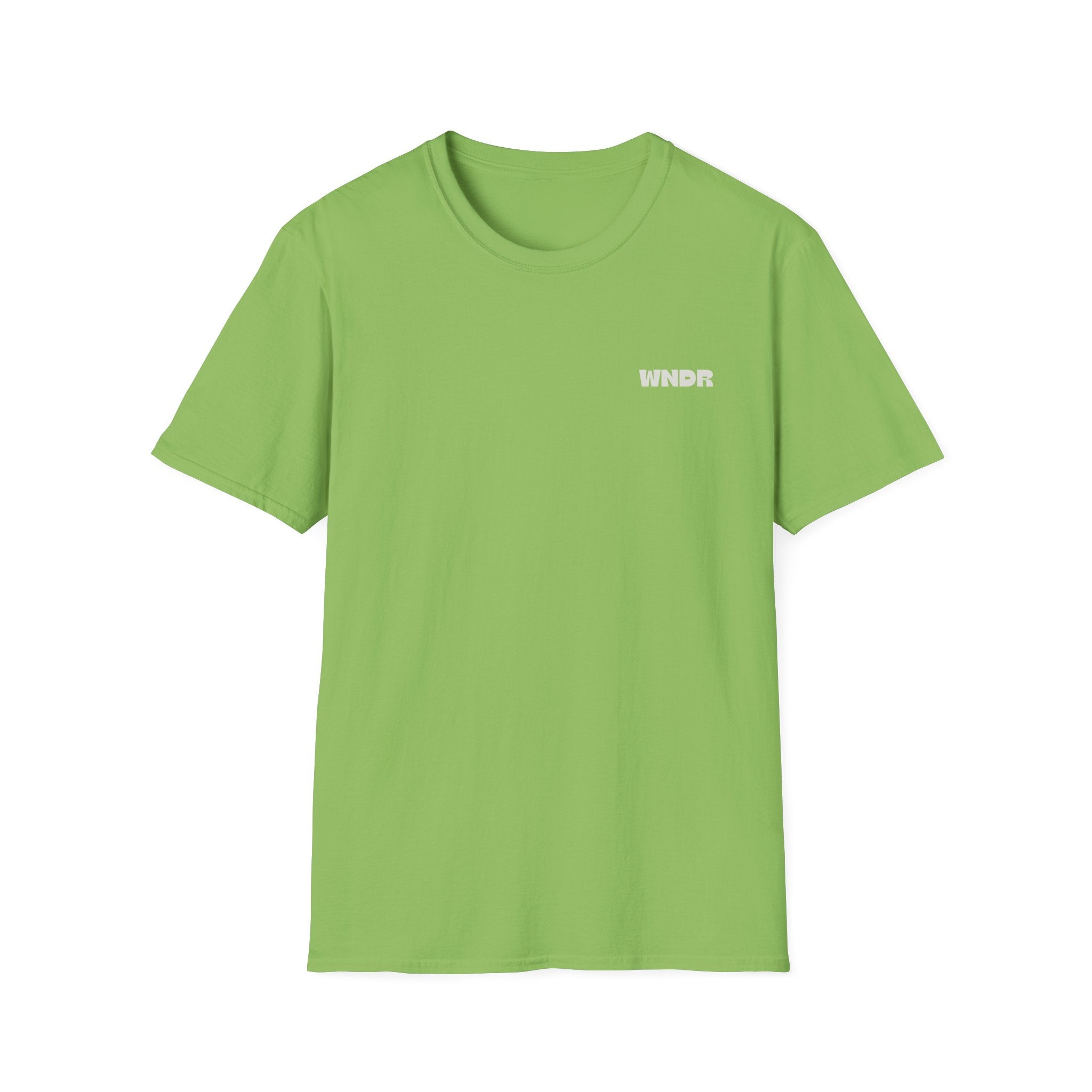 WNDR Logo T-Shirt | Minimal Graphic Tee, Chest Print