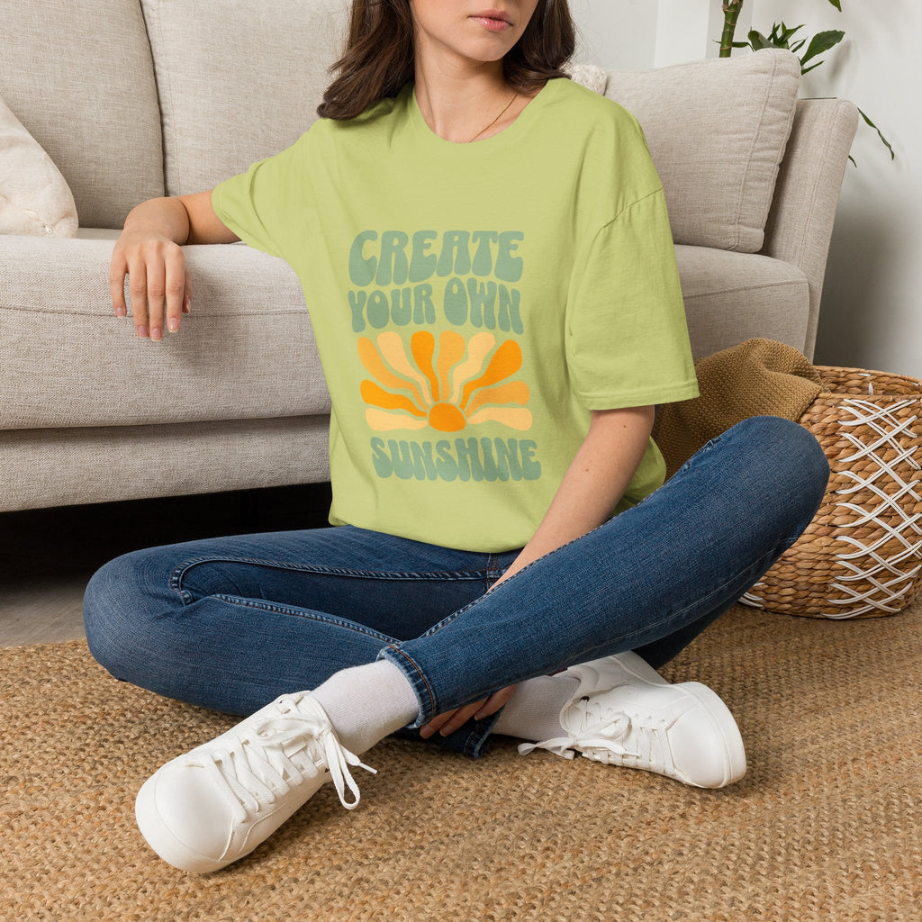 Create Your Own Sunshine T-Shirt | Retro Sun Graphic