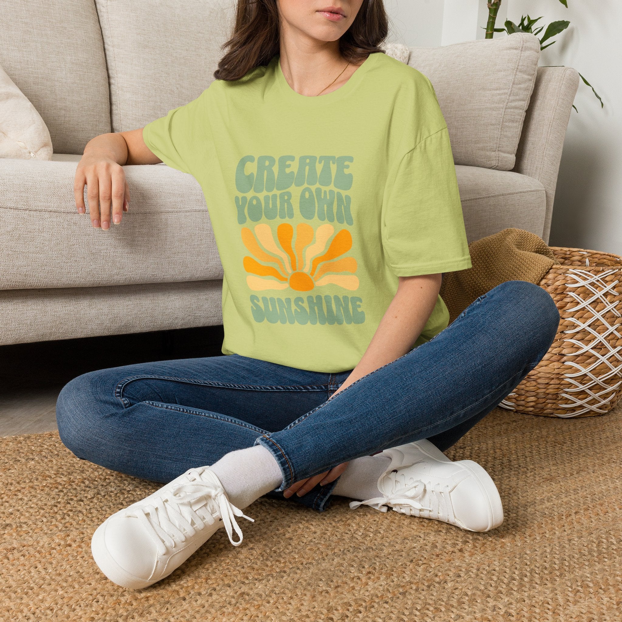 Create Your Own Sunshine T-Shirt | Retro Sun Graphic