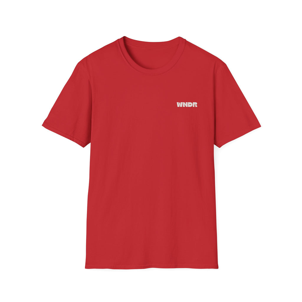 WNDR Logo T-Shirt | Minimal Graphic Tee, Chest Print