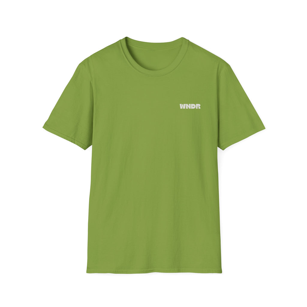 WNDR Logo T-Shirt | Minimal Graphic Tee, Chest Print
