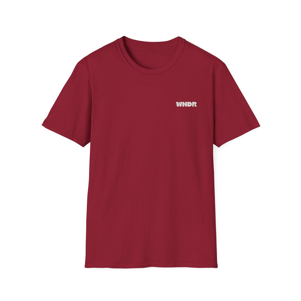 WNDR Logo T-Shirt | Minimal Graphic Tee, Chest Print