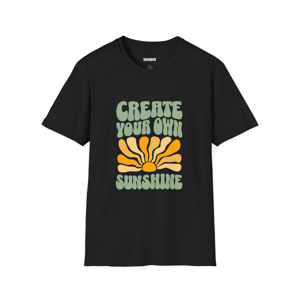 Create Your Own Sunshine T-Shirt | Retro Sun Graphic