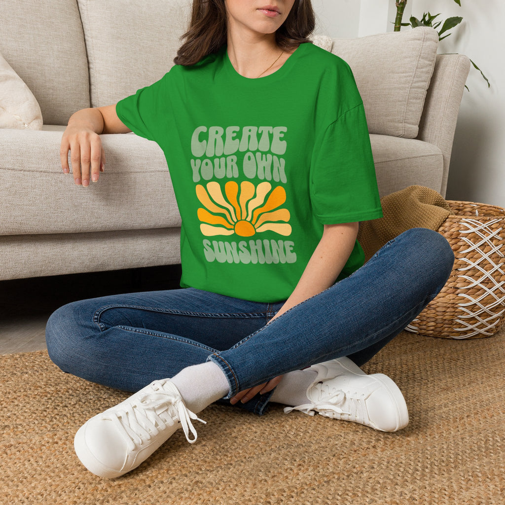 Create Your Own Sunshine T-Shirt | Retro Sun Graphic