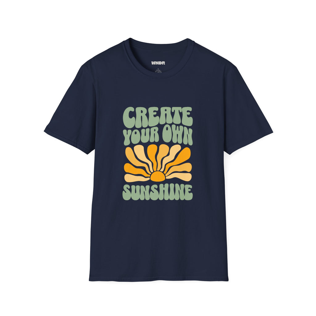 Create Your Own Sunshine T-Shirt | Retro Sun Graphic