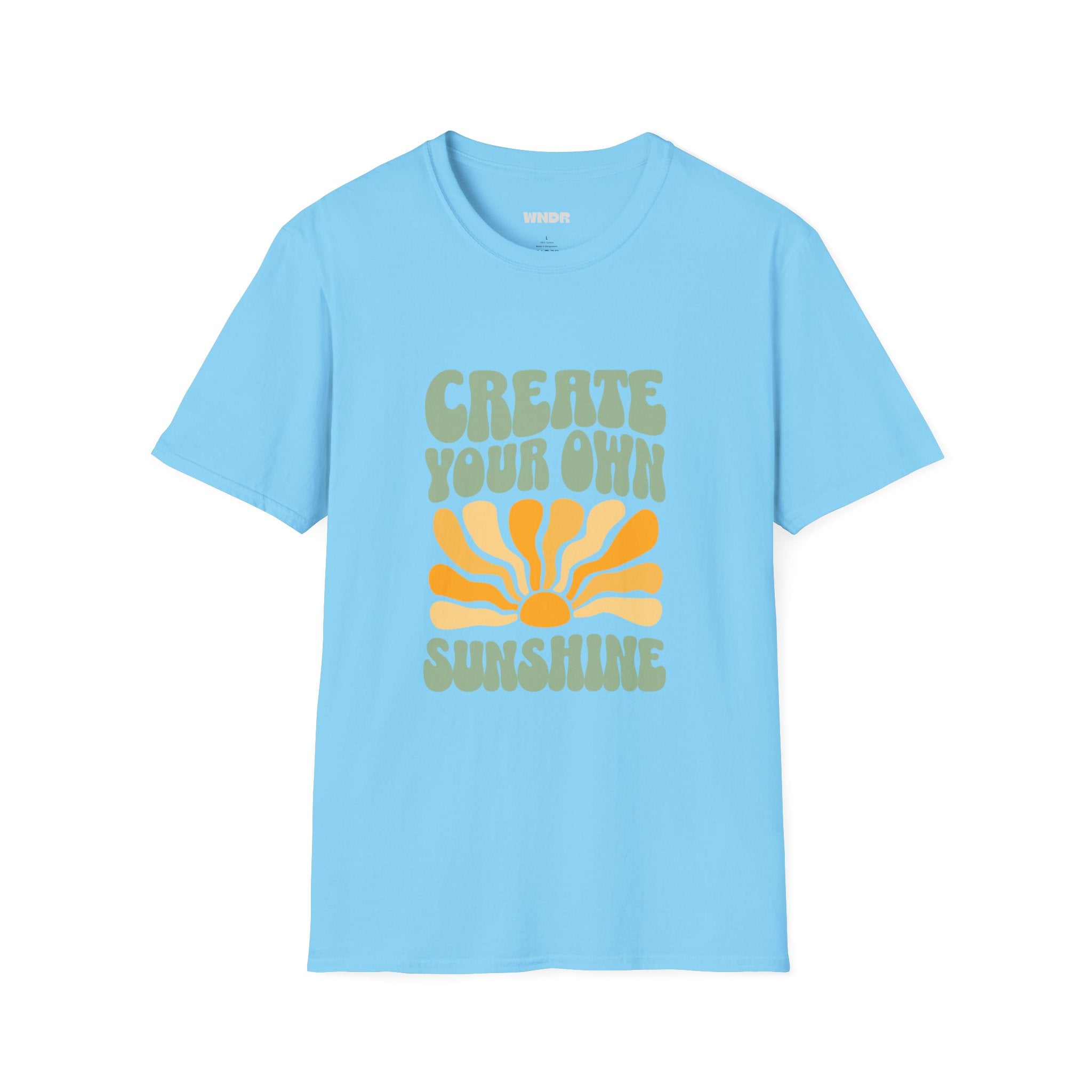 Create Your Own Sunshine T-Shirt | Retro Sun Graphic