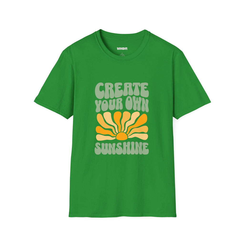Create Your Own Sunshine T-Shirt | Retro Sun Graphic