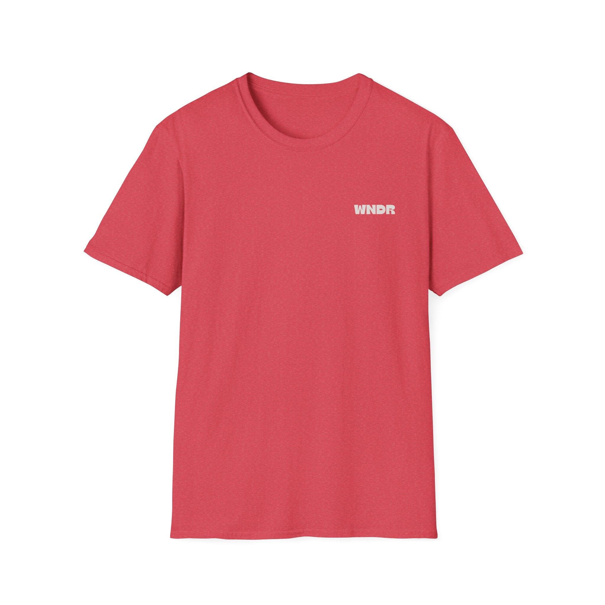 WNDR Logo T-Shirt | Minimal Graphic Tee, Chest Print