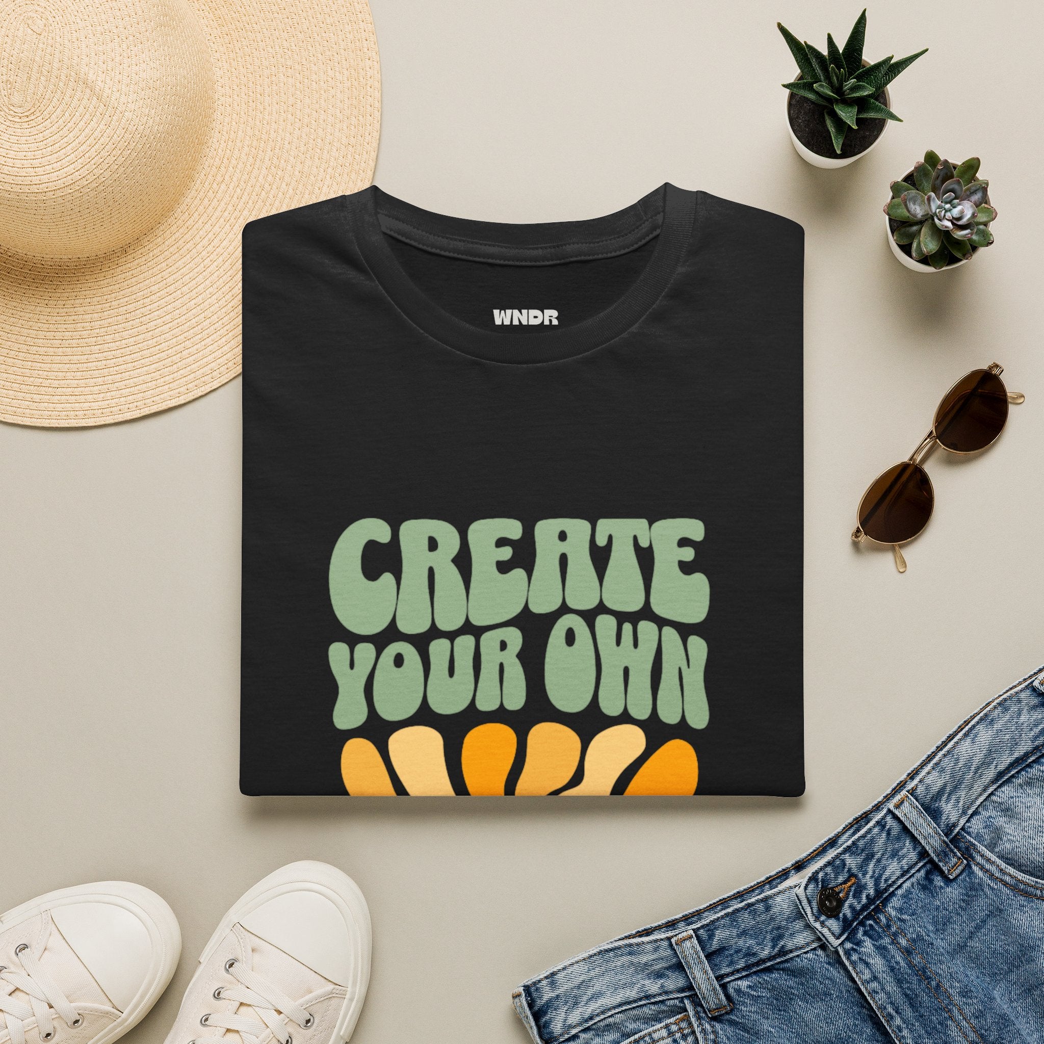 Create Your Own Sunshine T-Shirt | Retro Sun Graphic