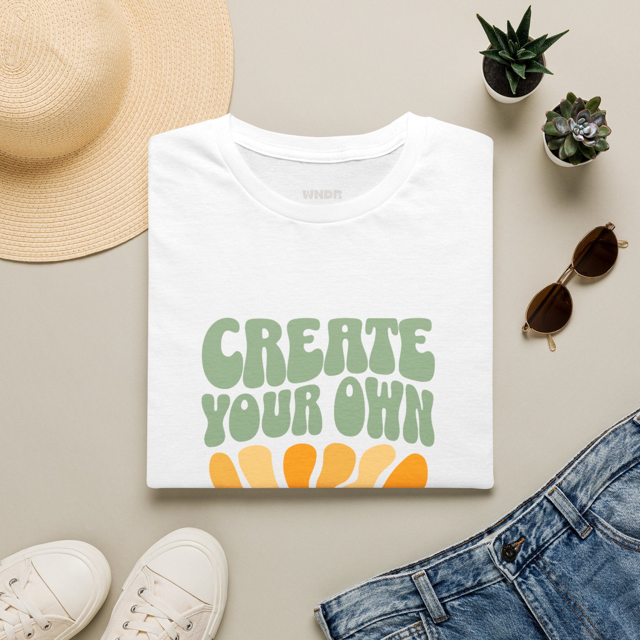 Create Your Own Sunshine T-Shirt | Retro Sun Graphic