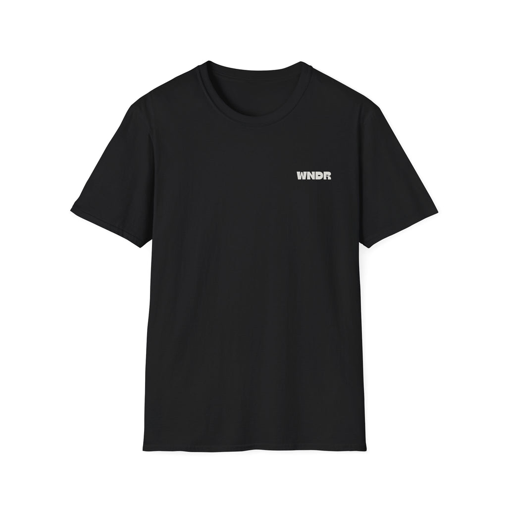 WNDR Logo T-Shirt | Minimal Graphic Tee, Chest Print