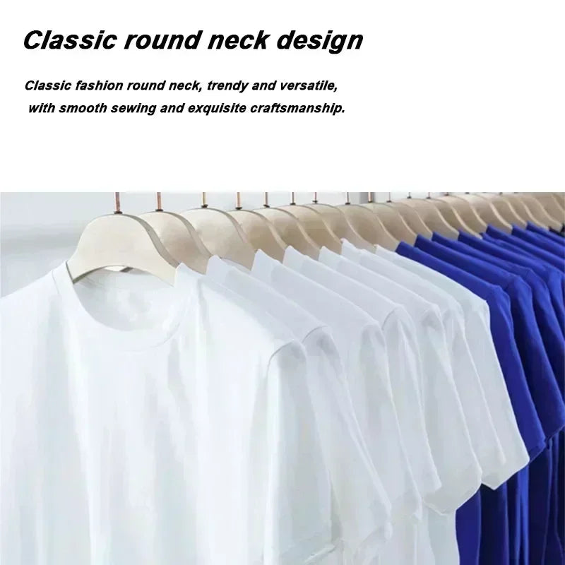 HKS T-Shirt Car Enthusiasts Drifting Drag JDM Men's and Women's Same Round Neck Cotton T-shirt Motorcycle Street T-shirt
