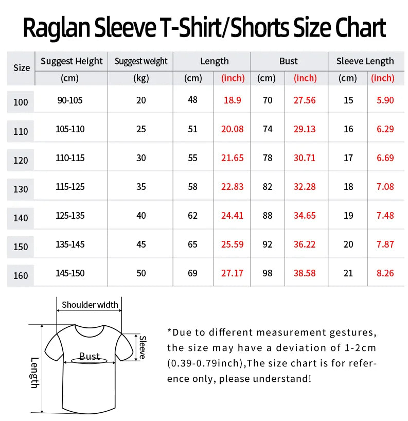 LOONEY TUNES Minimalist Casual Cartoon Design Pattern Print Summer Kids' T-shirt Round Neck Short Sleeve Pullover Loose T-shirt