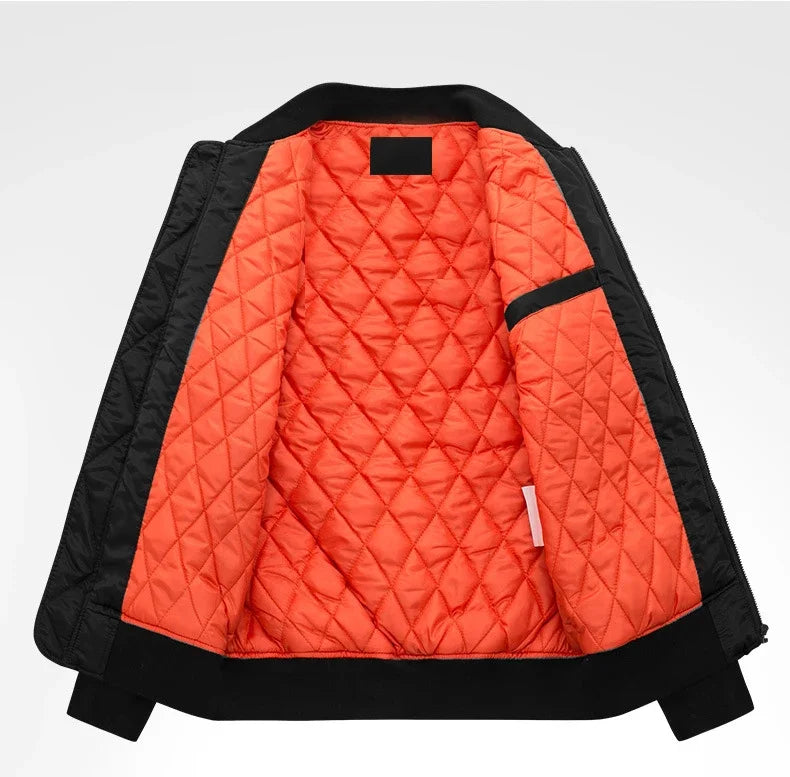 MA-1 Flight Bomber Jacket for Men Thick and Thin Casual Zipper Jackets Baseball Pilot Waterproof Winter Coat Male Plus Size 8XL