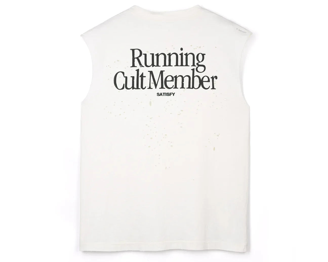 Satisfy running sports vest loose casual cotton T-shirt